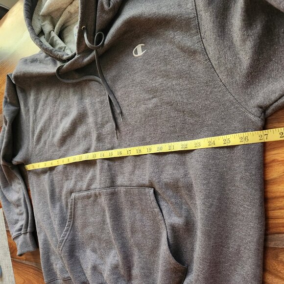 Champion Hoodie XL Gray Warm Comfy Cozy Super Soft - Picture 5 of 7